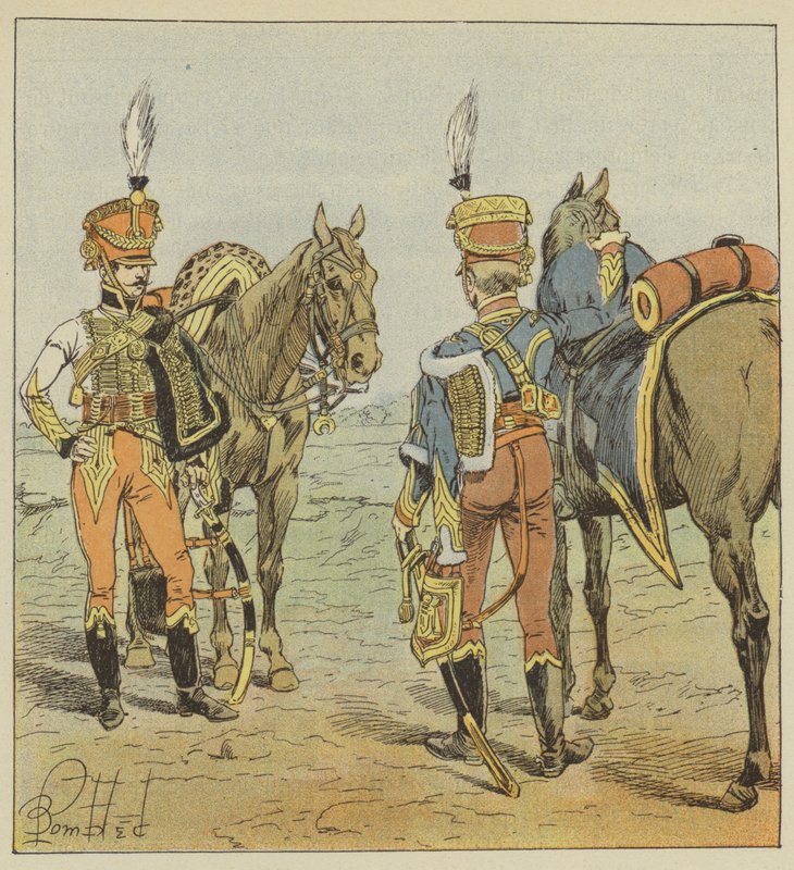 Ajudantes de campo, Du major general, Du marechal de after Louis Charles Bombled