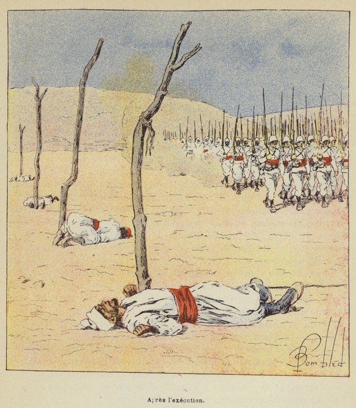 Apres lexecution de after Louis Charles Bombled