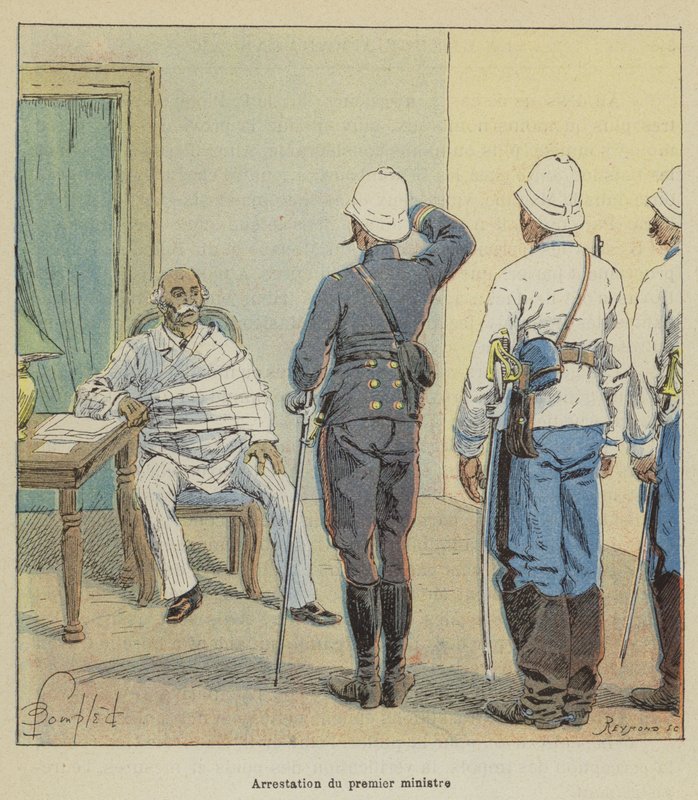 Prisão do primeiro-ministro de after Louis Charles Bombled