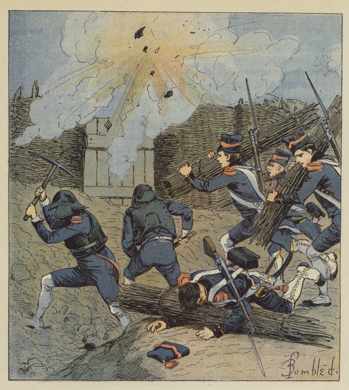 Nenhum dos quadrados antigos foram limpos, eles deixaram de ser sustentáveis de after Louis Charles Bombled