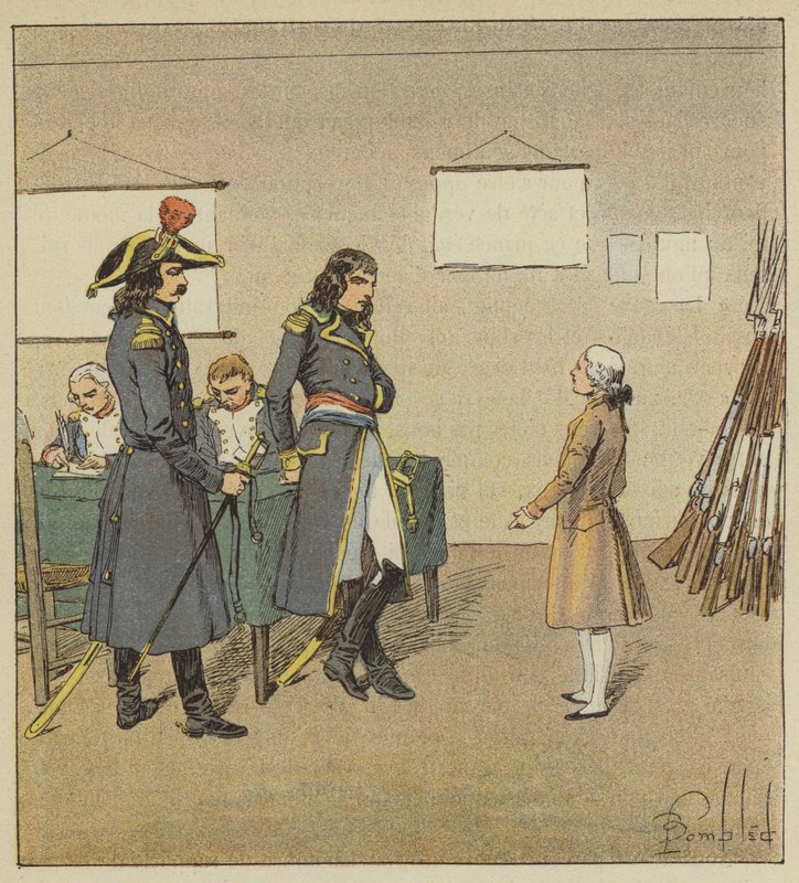 Eugene de Beauharnais recupera o lobo de Bonaparte de seu pai de after Louis Charles Bombled