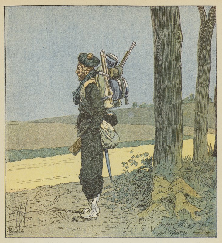 Marine Fusilier de after Louis Charles Bombled