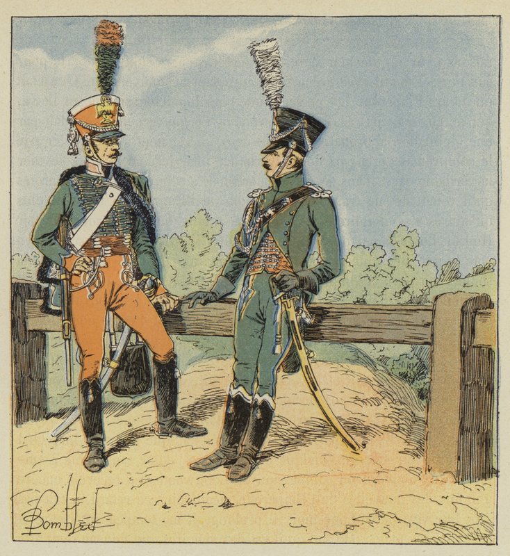 Guarda Imperial, Guarda de Honra, 1813-1814, Condestável de Ordens, 1806-1807 de after Louis Charles Bombled