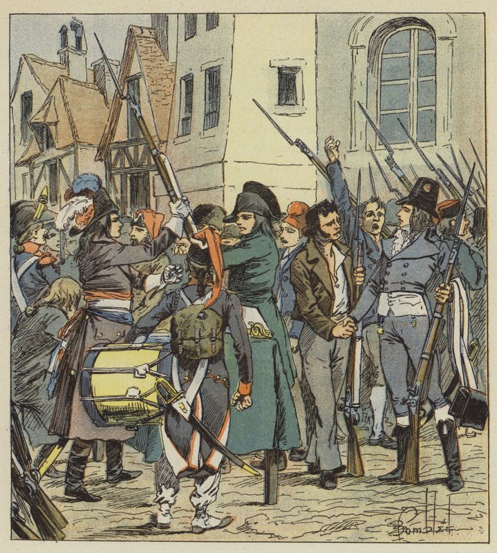 A nação inteira correu para os braços de after Louis Charles Bombled