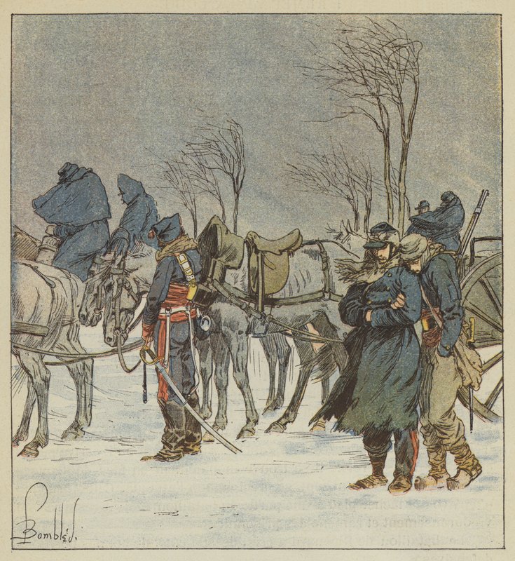 Artilharia do 21º Corpo de after Louis Charles Bombled