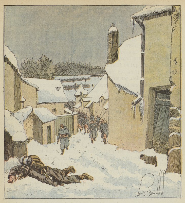 A 59ª marcha e os móbiles de Indre-et-Loire levam Baulle ao inimigo de after Louis Charles Bombled