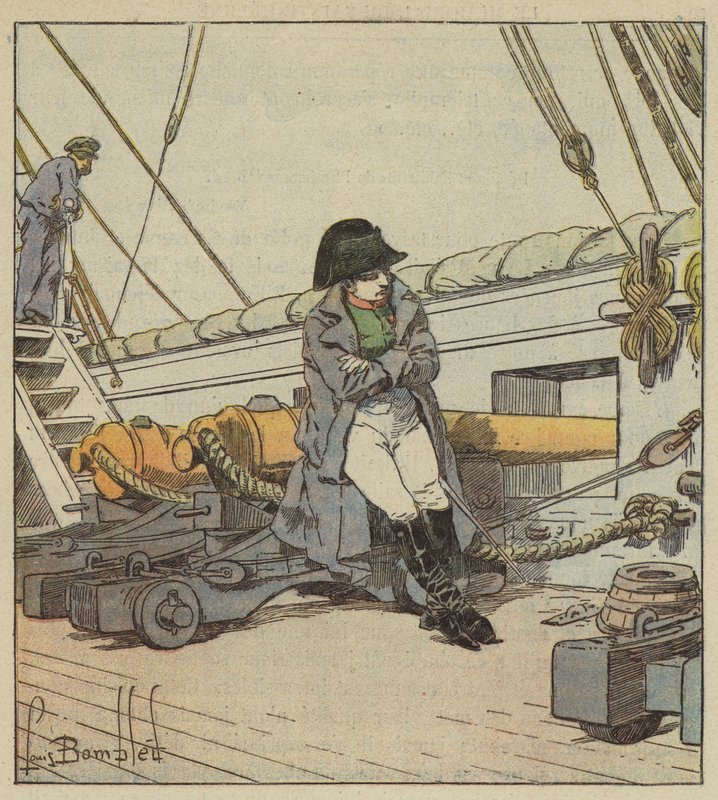 O cânon do imperador de after Louis Charles Bombled