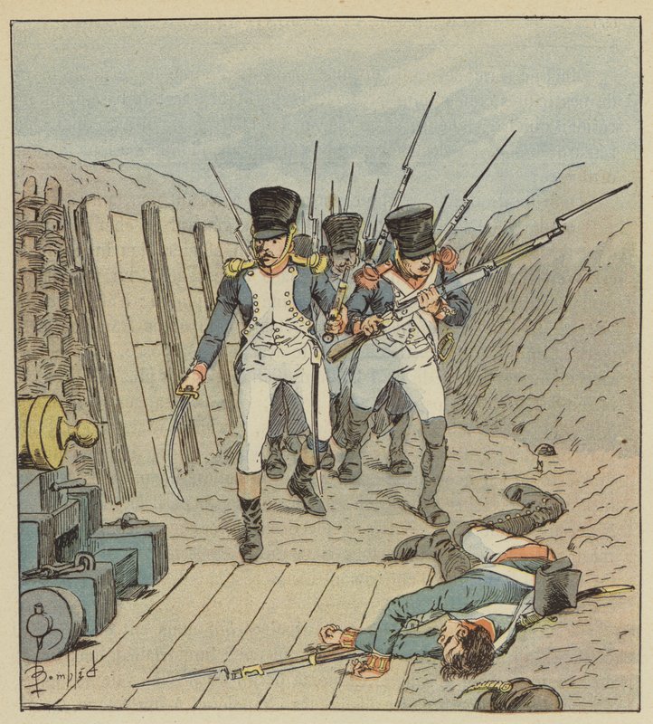 O capitão de Chambure, o líder desta famosa empresa, etc. de after Louis Charles Bombled