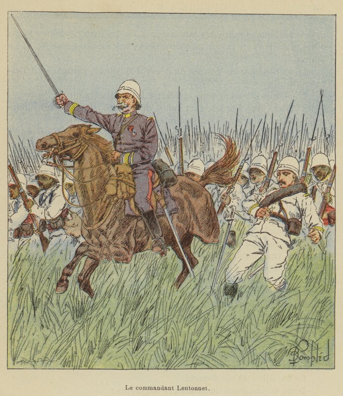 Comandante Lentonnet de after Louis Charles Bombled