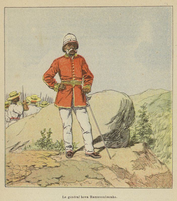 O paraíso geral de Ramasombazaha de after Louis Charles Bombled