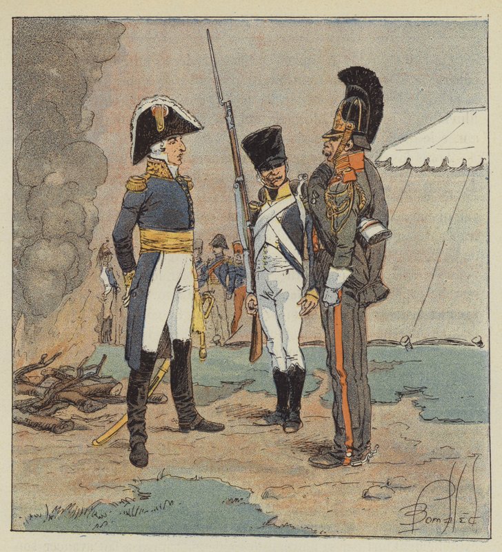 Le Marechal Augereau, duque de Castiglione de after Louis Charles Bombled
