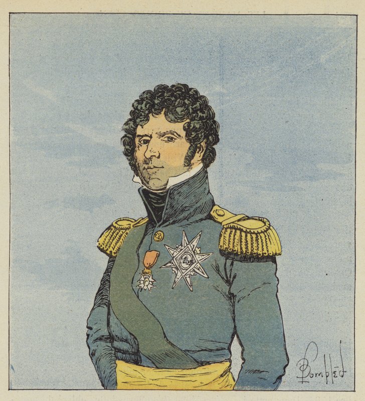 Le marchal Bernadotte de after Louis Charles Bombled