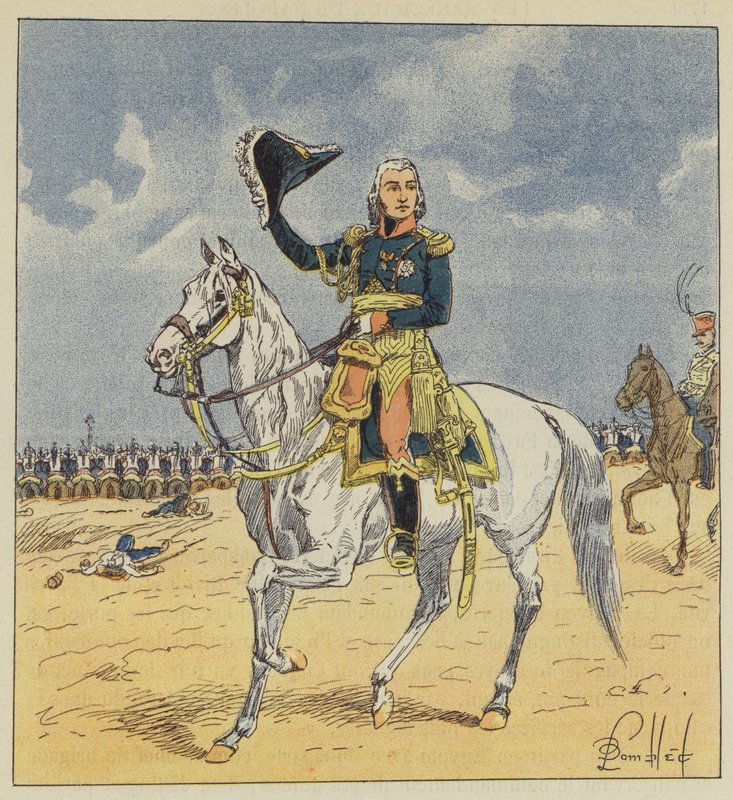 Marechal Bessieres de after Louis Charles Bombled