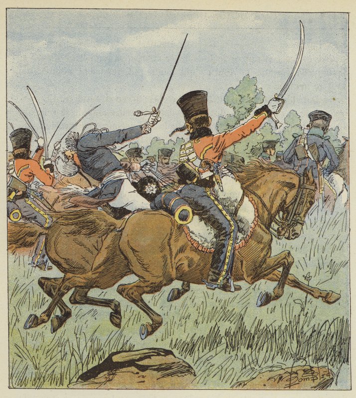 Príncipe Louis foi morto momentos antes da Batalha de Iena de after Louis Charles Bombled