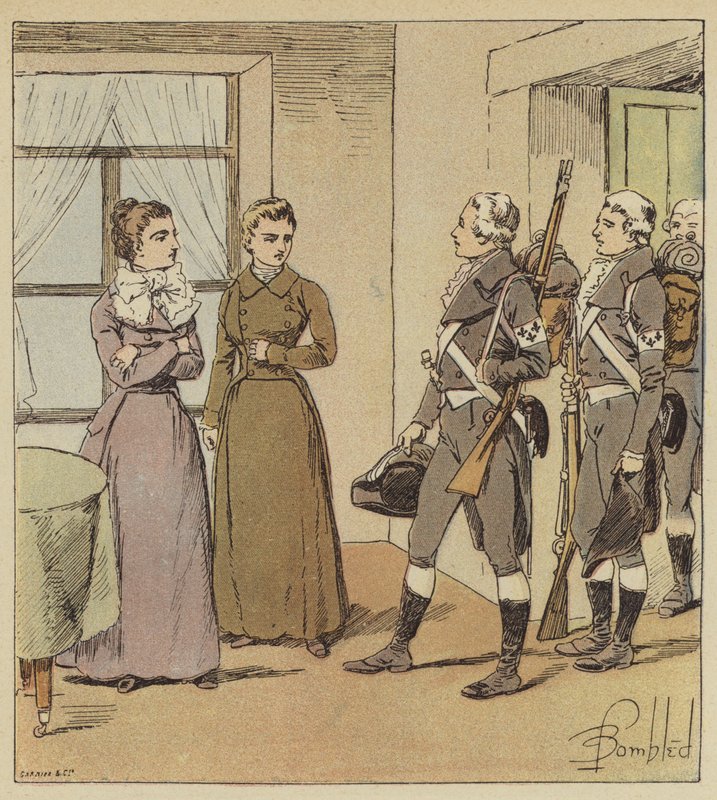 As meninas de Verdun e os soldados de lágrimas do Conde de after Louis Charles Bombled