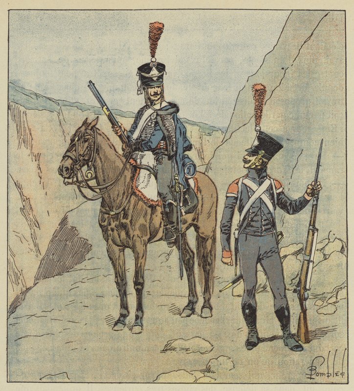 As províncias ribeirinhas dos turcos tinham regimentos croatas de after Louis Charles Bombled