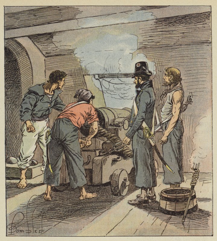 Marinheiros 1805-1815 de after Louis Charles Bombled