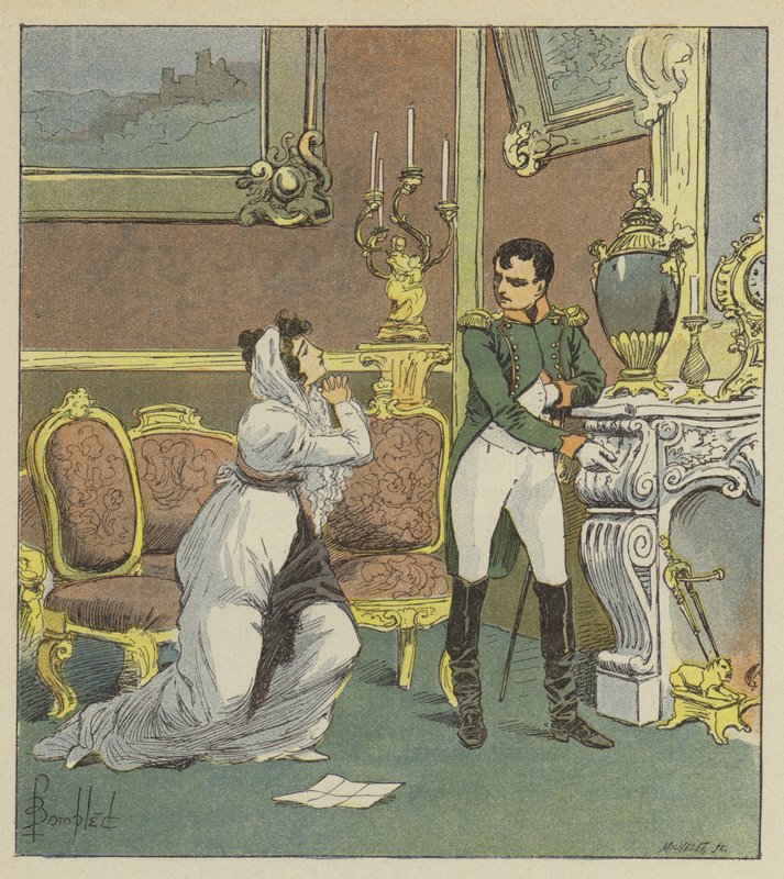 Napoleão e a Sra. Hatzfeld de after Louis Charles Bombled