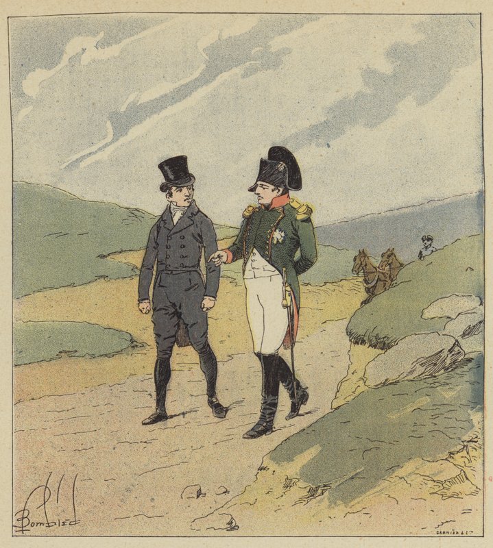 Nós continuamos a caminhada de after Louis Charles Bombled