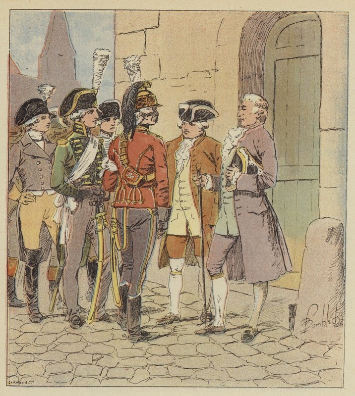 Nós éramos milhares de todas as armas, todos uniformes, todas as fileiras de after Louis Charles Bombled
