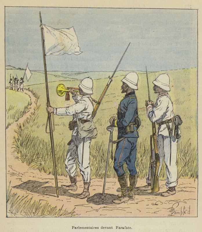Parlamentares na frente de Farafate de after Louis Charles Bombled