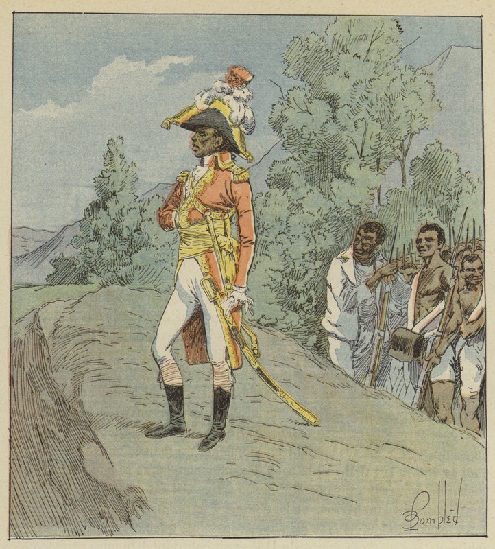 Toussaint não conseguiu um homem sem mérito de after Louis Charles Bombled