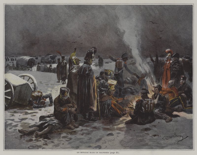 Um bivaque em um atoleiro de after Maurice Henri Orange