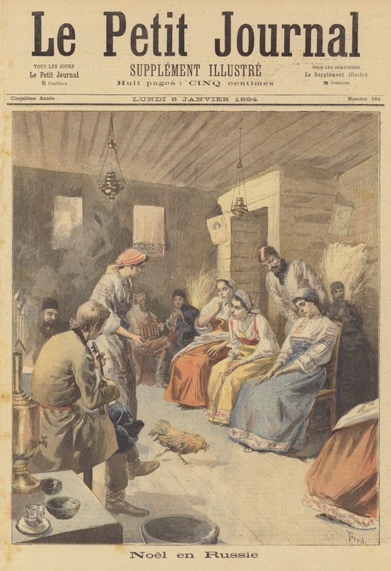 Natal na Rússia de after Oswaldo Tofani