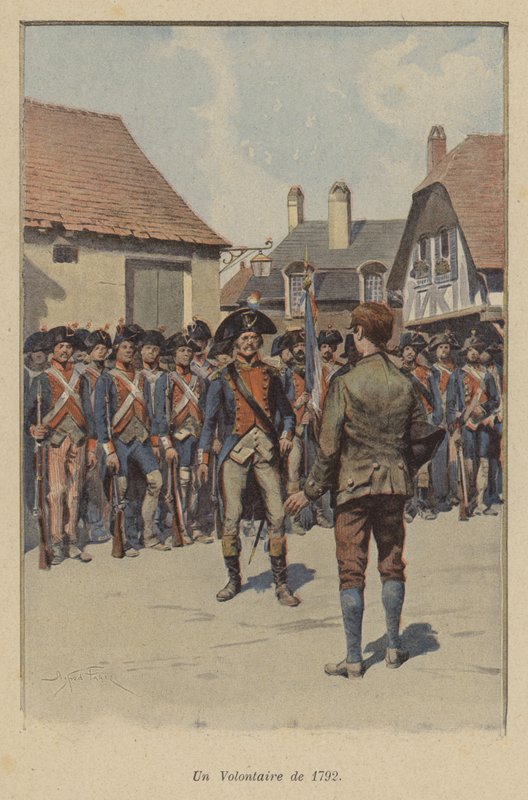 Um voluntário de 1792 de after Paris