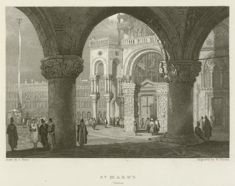 São Marcos, Veneza de Samuel (after) Prout