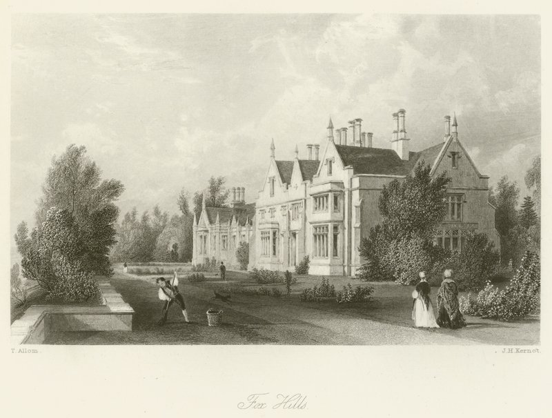 Colinas da raposa de after Thomas Allom