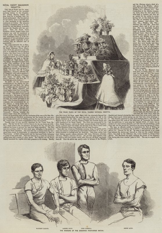 Regata de iate real de after Thomas Harrington Wilson