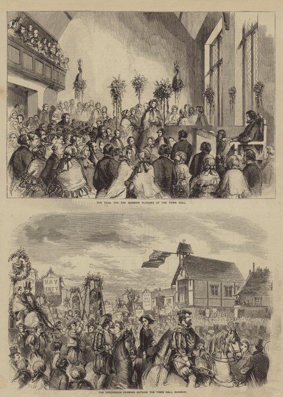 The Dunmow Flitches de after Thomas Harrington Wilson