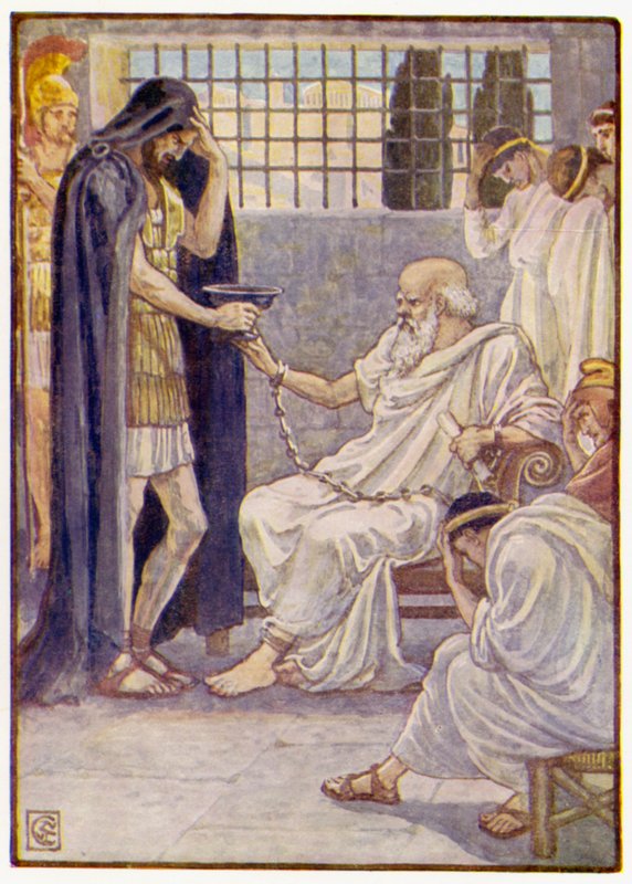Ele bebeu o conteúdo como se fosse um esboço de vinho de after Walter Crane