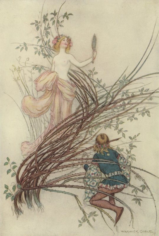 Geoffrey Chaucer, Poema de after Warwick Goble