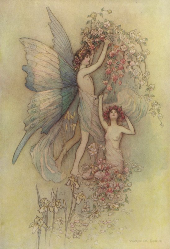 Geoffrey Chaucer, o livro da duquesa de after Warwick Goble