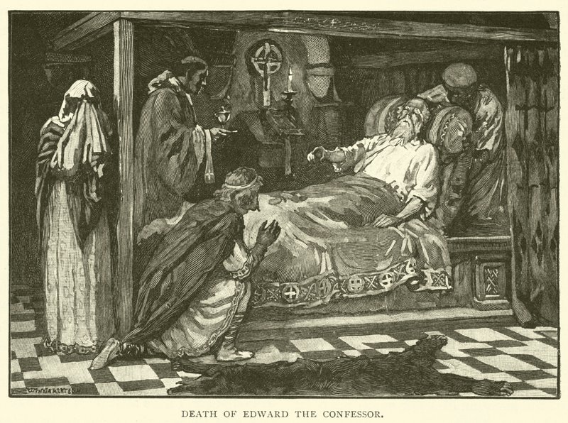 Morte de Eduardo, o Confessor de after William Henry Margetson