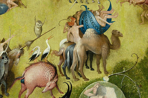 Der Garten der Lüste Detailausschnitt 1