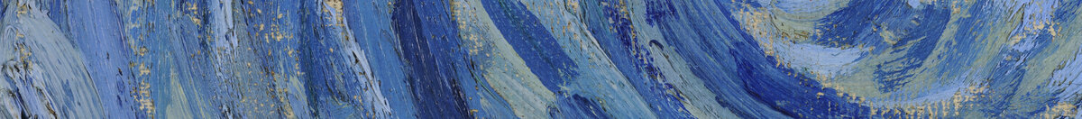 A Noite Estrelada (Vincent van Gogh), Detail: Großer Himmelswirbel