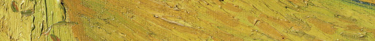 Esplanada de café, Place du Forum, Arles, 1888 (Vincent van Gogh), Detail: Leuchtend gelbe Markise