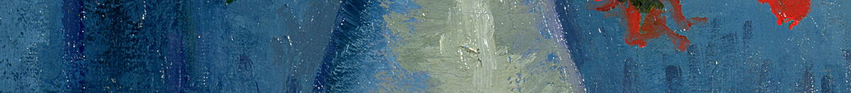 Natureza-morta: jarra com centáureas e papoilas, 1887 (Vincent van Gogh), Detail: Weiße Vase