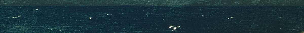 O monge à beira-mar (Caspar David Friedrich), Detail: Dunkler Meereshorizont