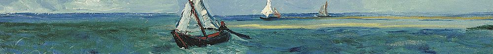 Seascape em Les Saintes-Maries-de-la-Mer (Vincent van Gogh)