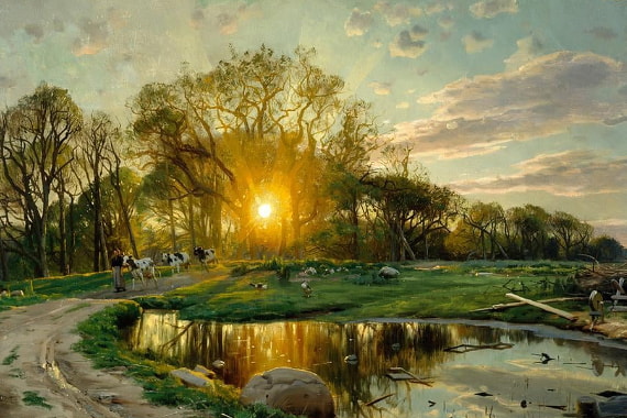 Pôr do sol ao nascer do sol