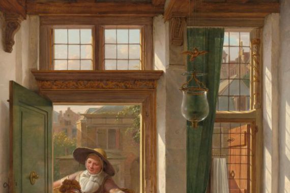 Abraham van Strij (I) (signed by artist)