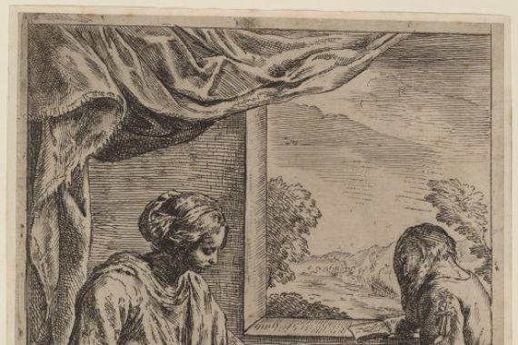 Cesare Roberti, after Simone Cantarini
