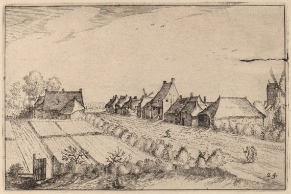 Claes Jansz Visscher after Johannes van Doetechum, the Elder after Lucas