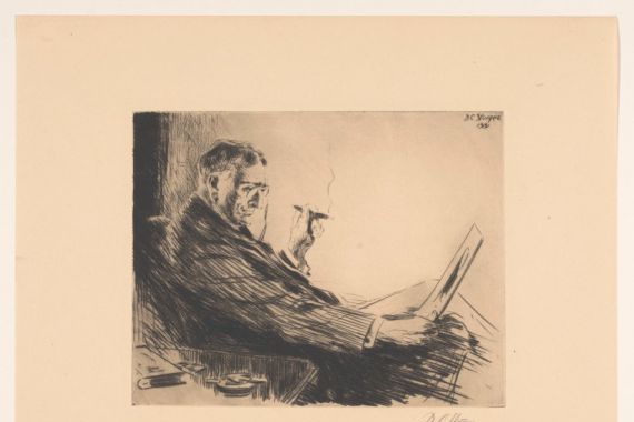 Dwight Case Sturges (signed by artist)