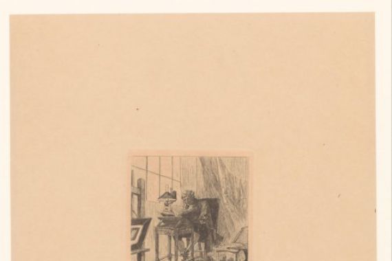 Félicien Rops (signed by artist)