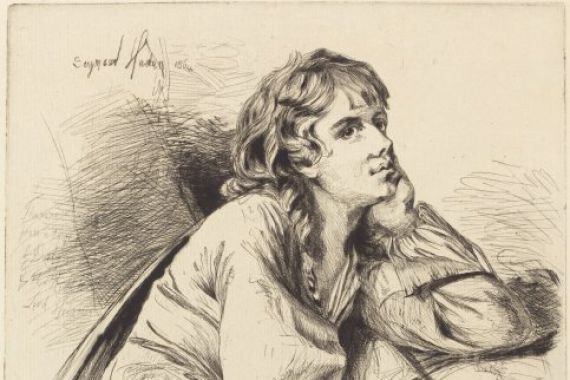 Francis Seymour Haden after Joseph Wright